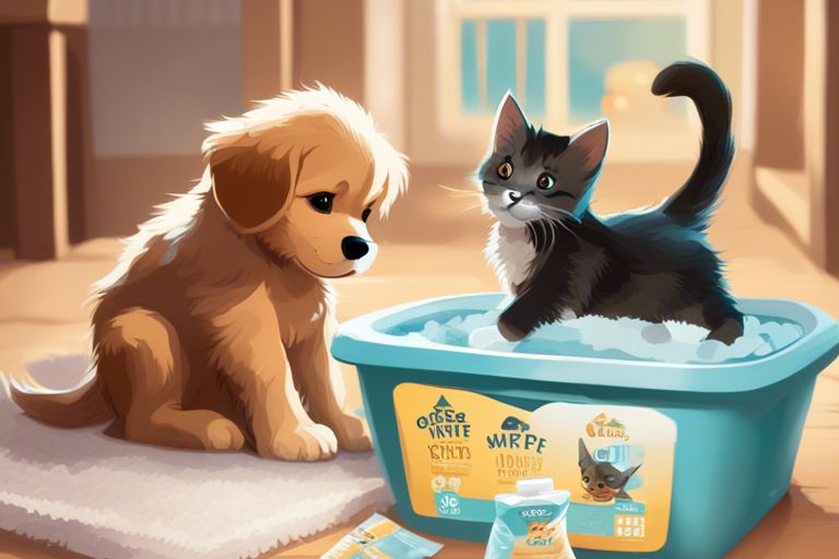 Can pet wipes be used on puppies and kittens?