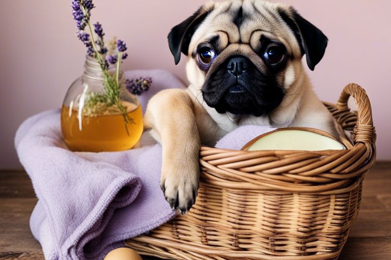 Are there natural alternatives to pet wipes for pugs?