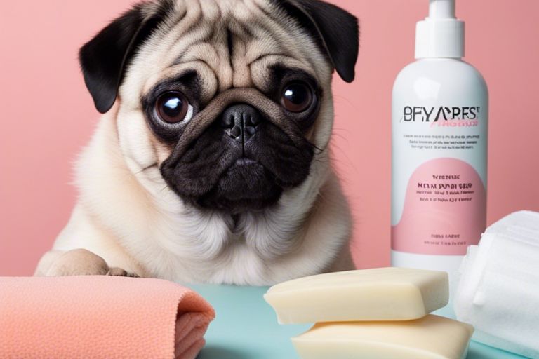 Can pet wipes help with pug skin allergies?