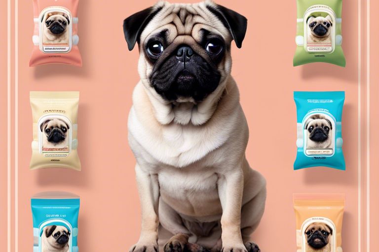 Are there different types of pet wipes for pug paw care?