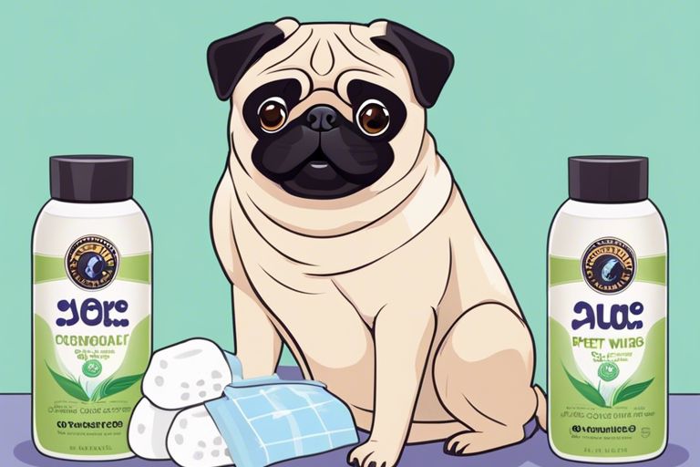 What ingredients should I look for in pet wipes for my pug?